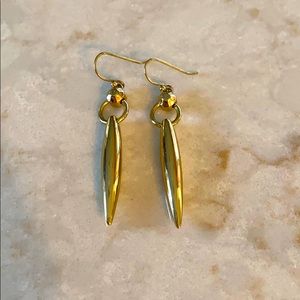 Stella & Dot Gold Earrings